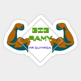 Big Ramy ,Mr Olympia, Muscle Sticker